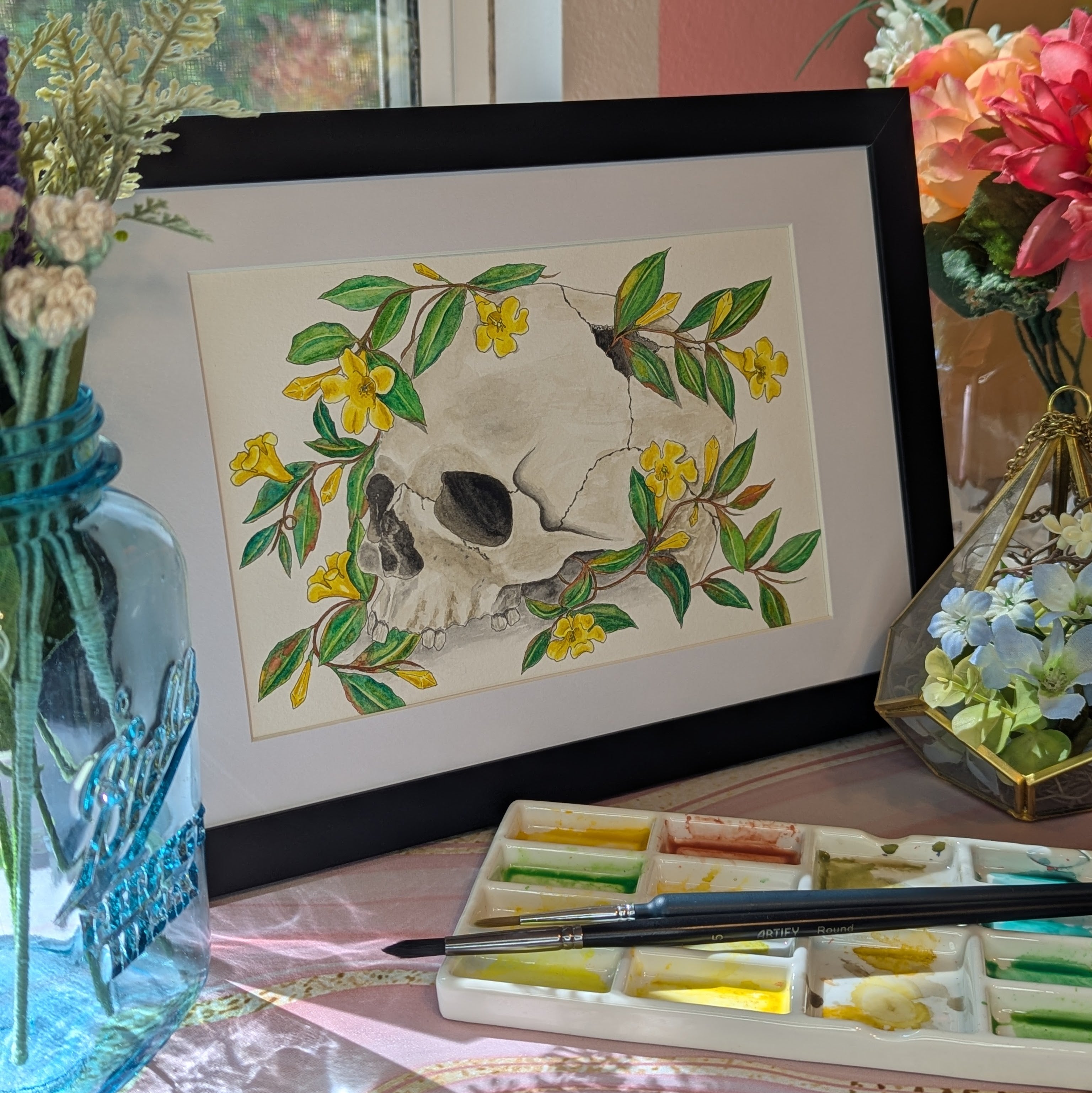 Bones in Bloom Original | Yellow Jasmine