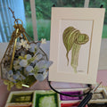 Watercolor Botanical Original | Jack-in-the-Pulpit