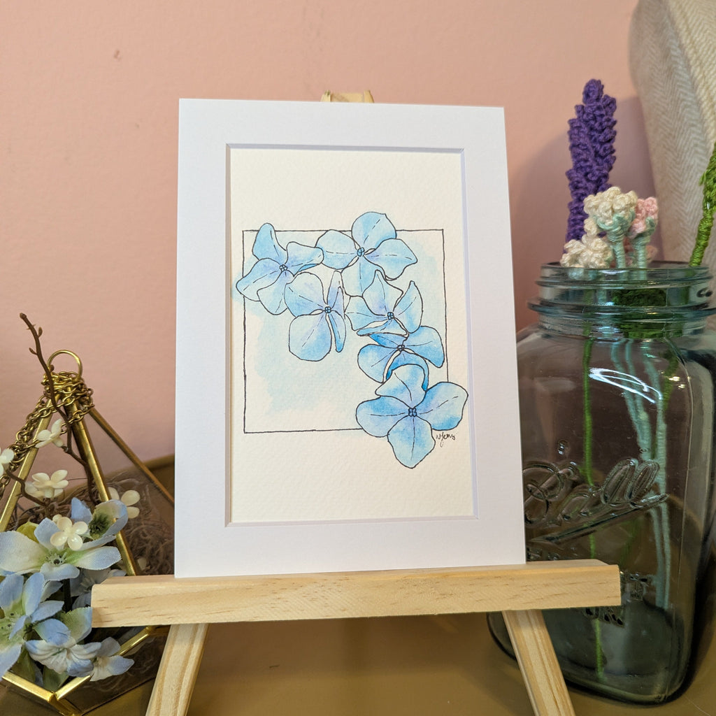 Rainbow Flowers | Blue