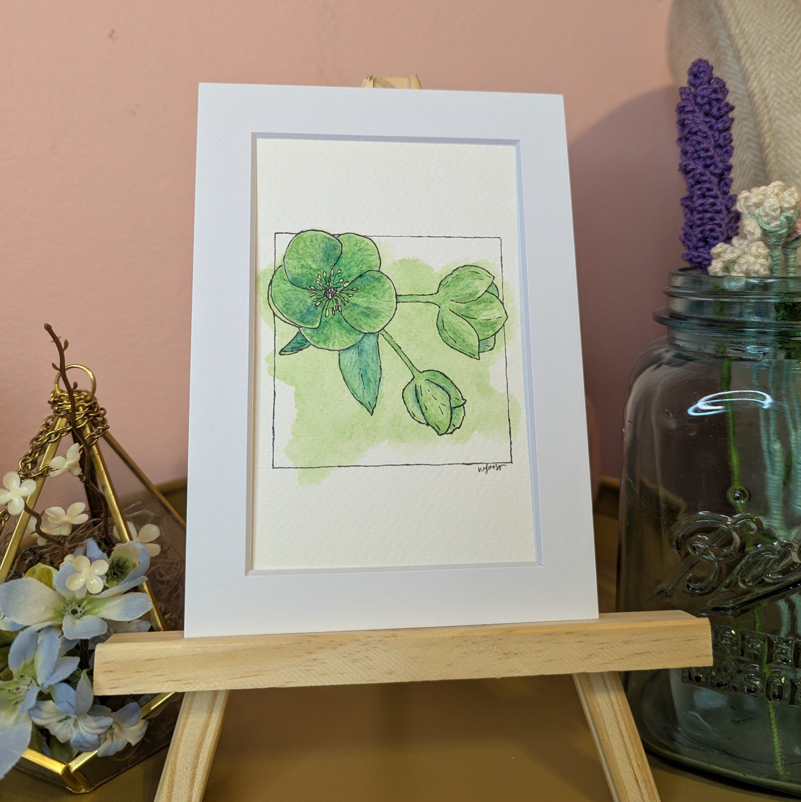 Rainbow Flowers | Green