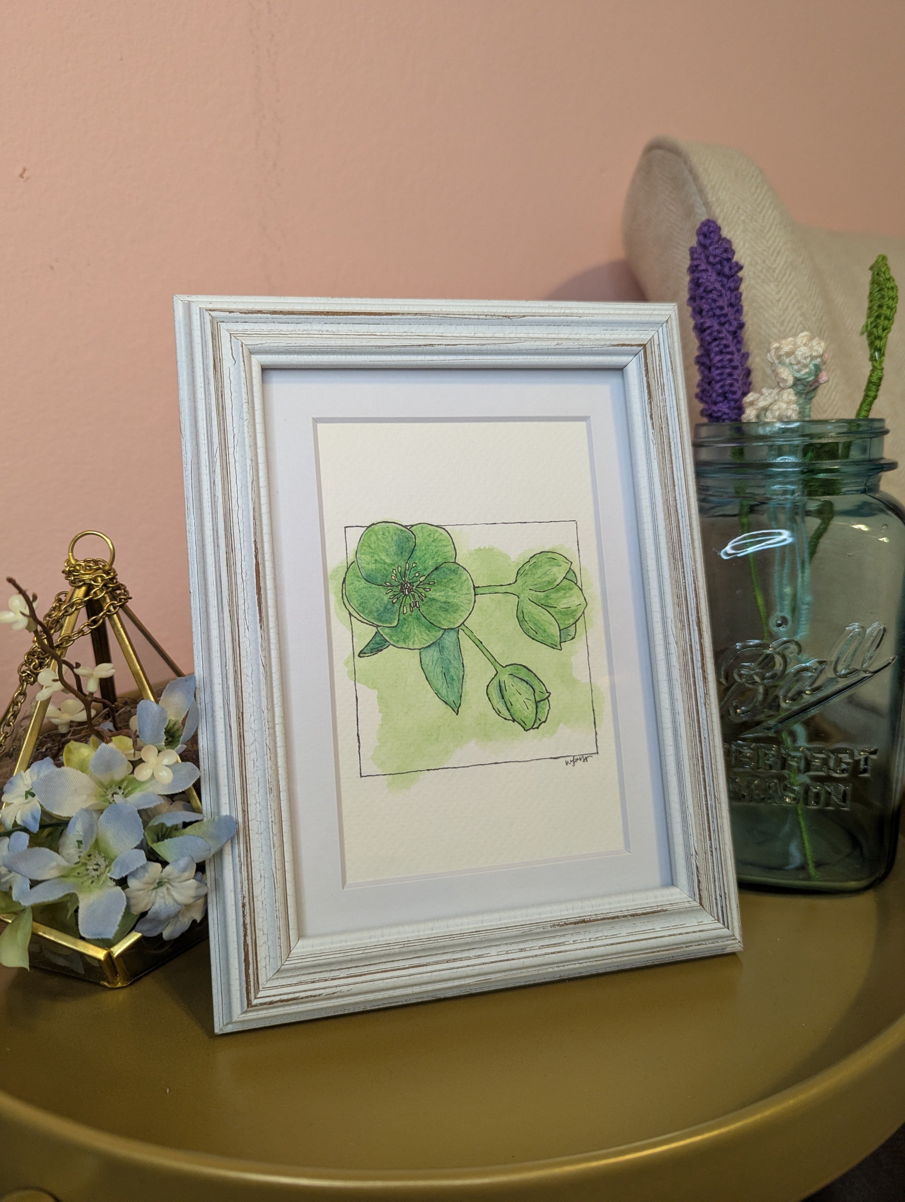 Rainbow Flowers | Green