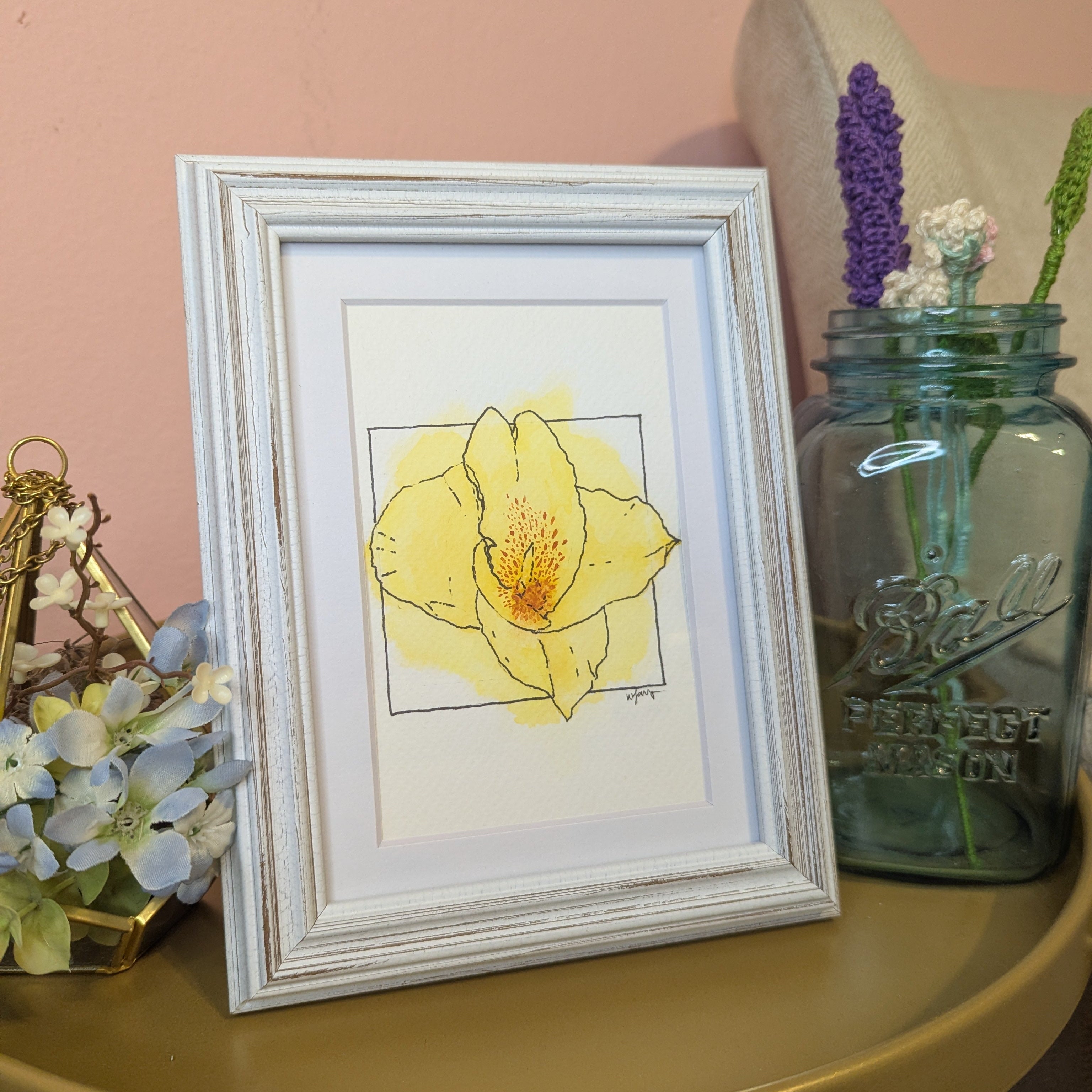 Rainbow Flowers | Yellow