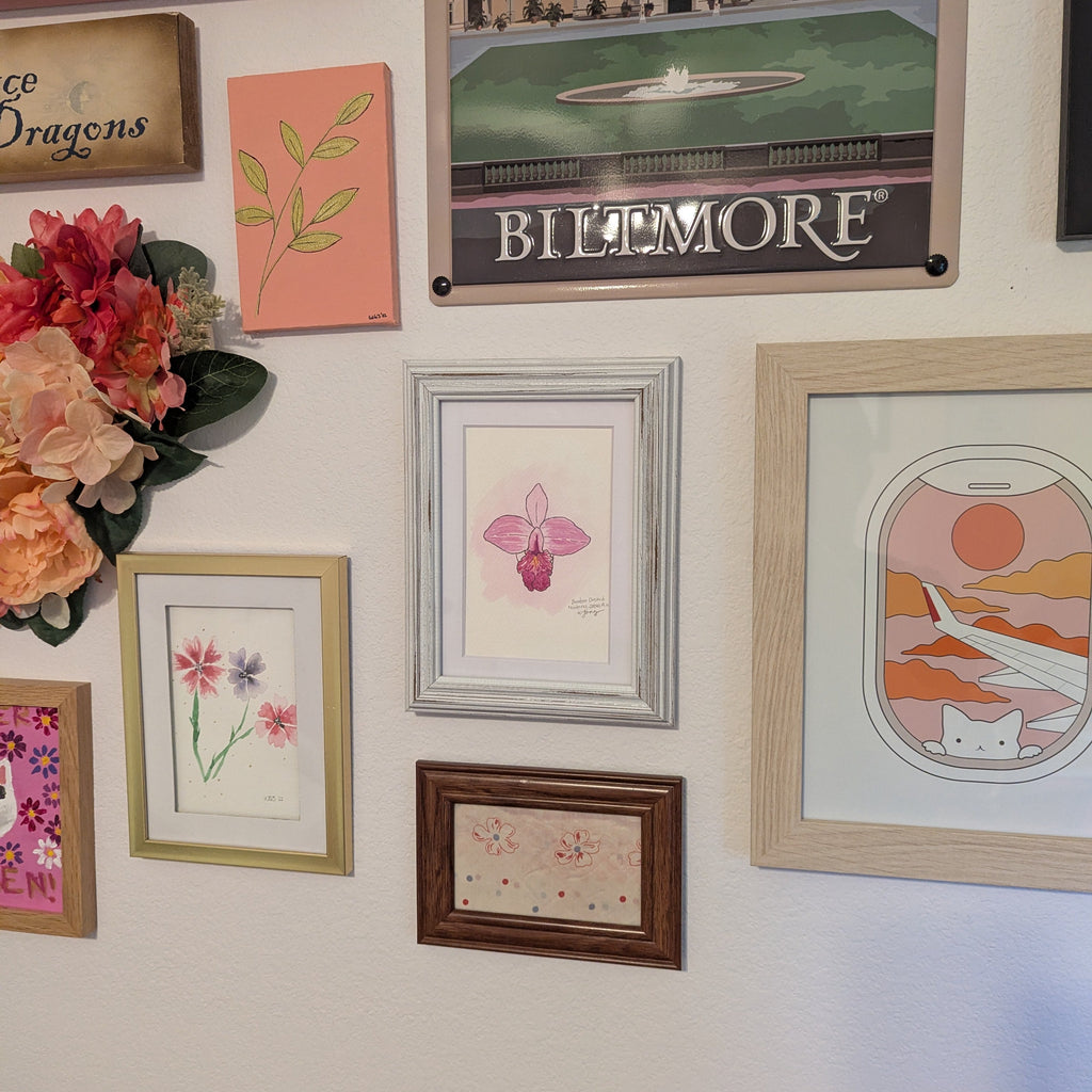 Watercolor Botanicals | Costa Rica Bamboo Orchid
