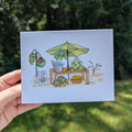 Kiwi Lemonade Stand Greeting Card
