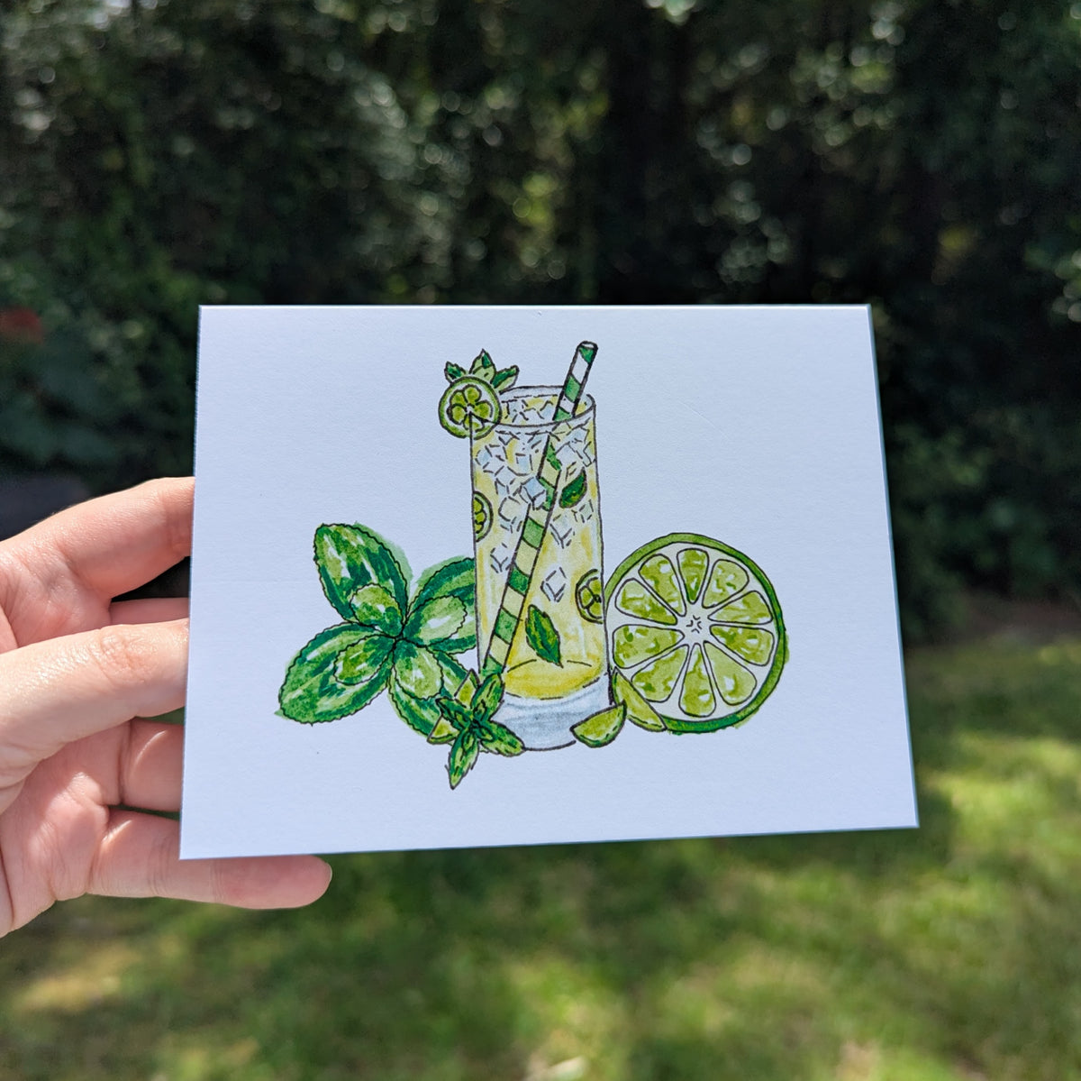 Mojito Greeting Card