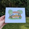 Lemony Lemonade Stand Greeting Card