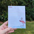 Floaty Flamingo Notepad