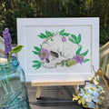 Bones in Bloom Original | Passionflower