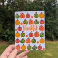 Thankful Pumpkins Greeting Card