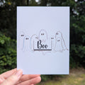Boo Ghost Greeting Card