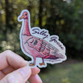 Silly Goose Waterproof Sticker