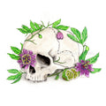Bones in Bloom Original | Passionflower