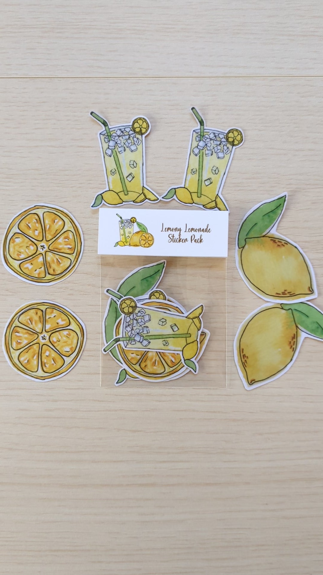 Lemony Lemonade Stationery Bundle