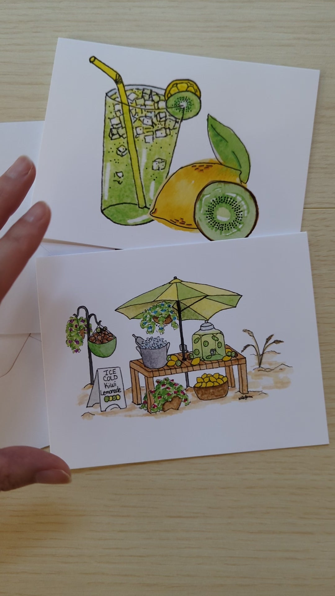 Kiwi Lemonade Stationery Bundle