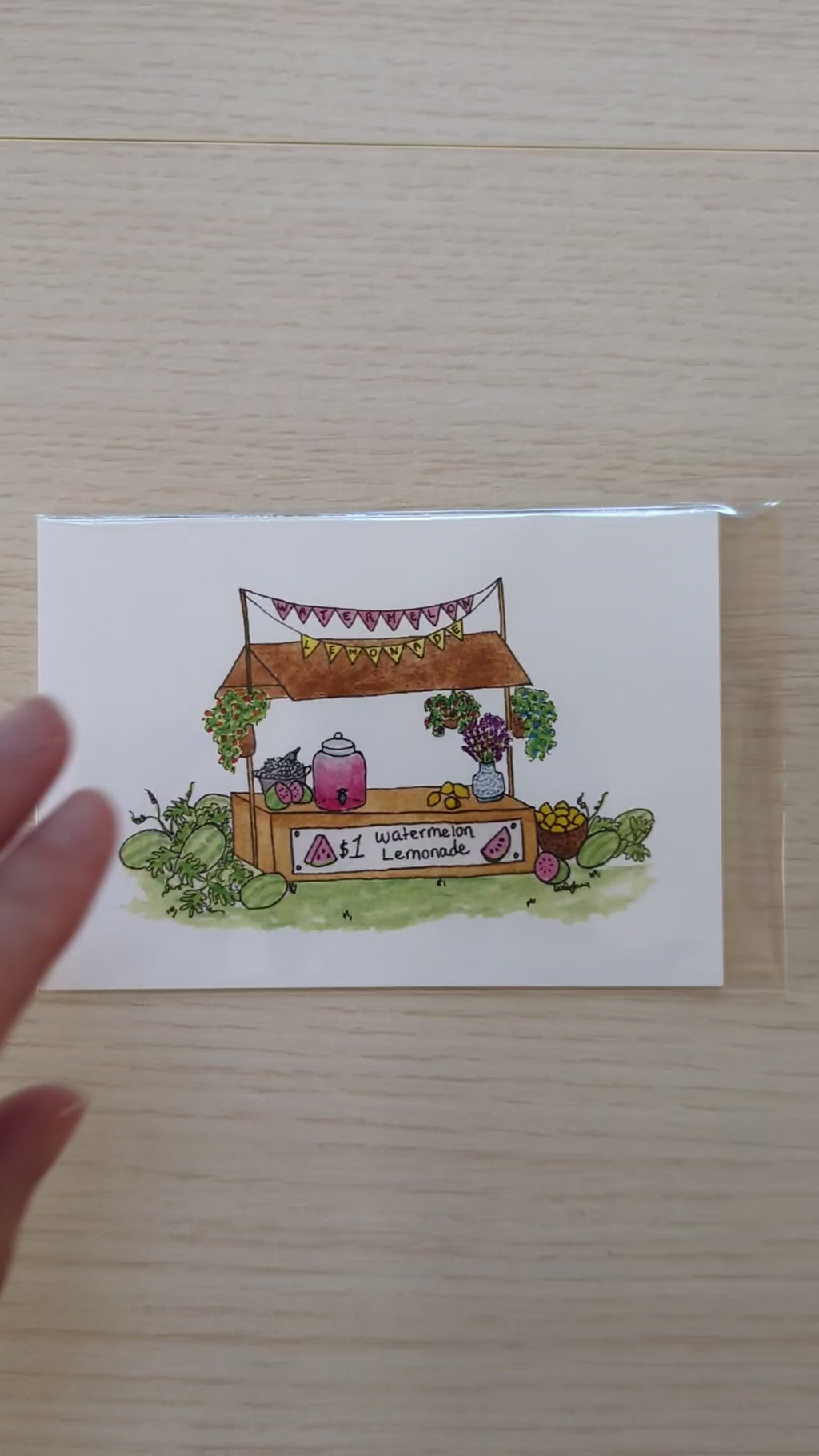 Watermelon Lemonade Stationery Bundle