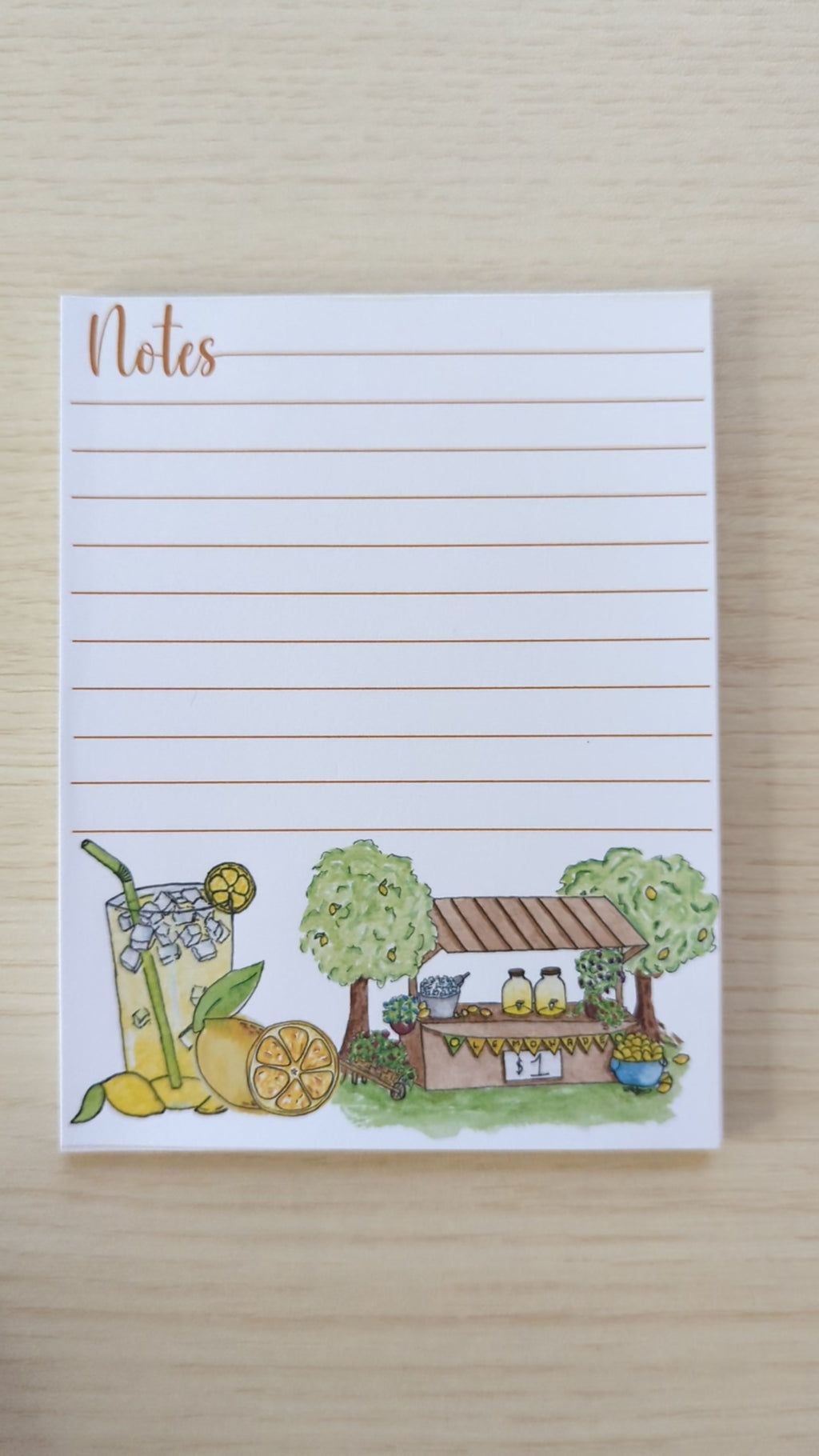 Lemony Lemonade Stationery Bundle