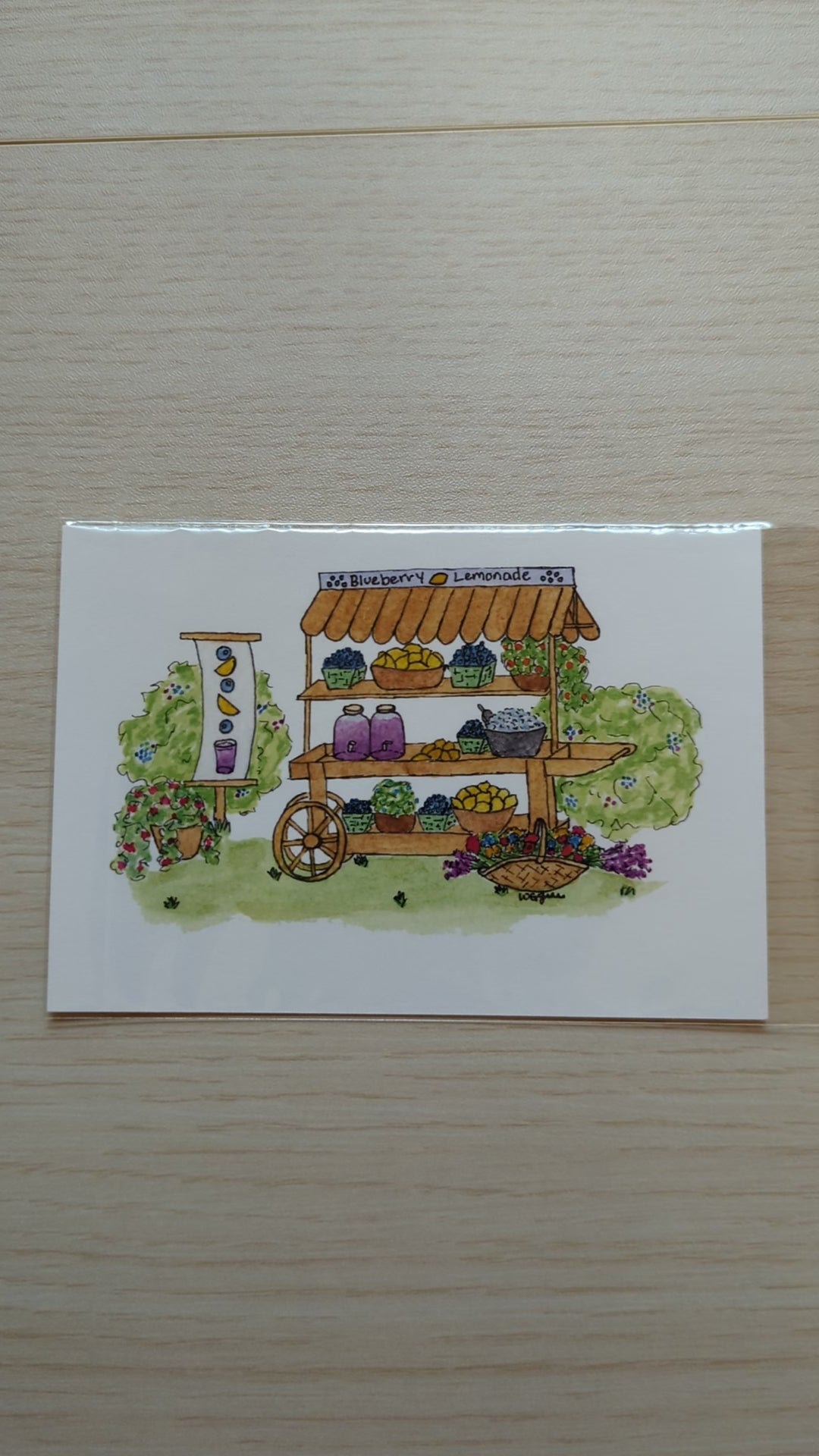 Blueberry Lemonade Stationery Bundle